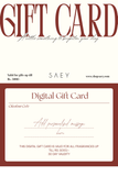 Digital Gift Card