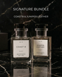 Signature Perfume Duo – Coast 8 & Juniper Leather