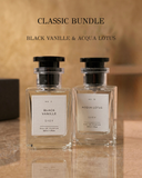 Classic Perfume Duo – Black Vanille & Acqua Lotus